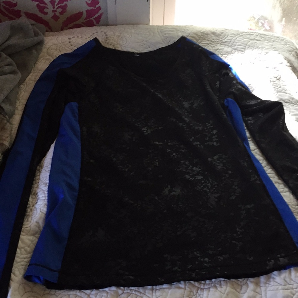 Blue Black Long Sleeve